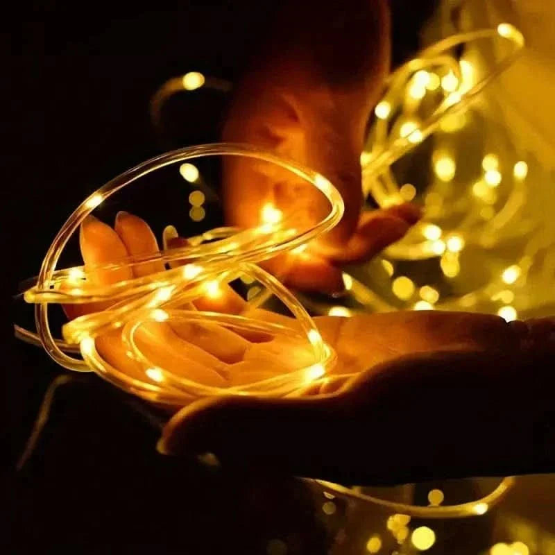 Skorter | Solar LED String Lights – Outdoor Waterproof Rope