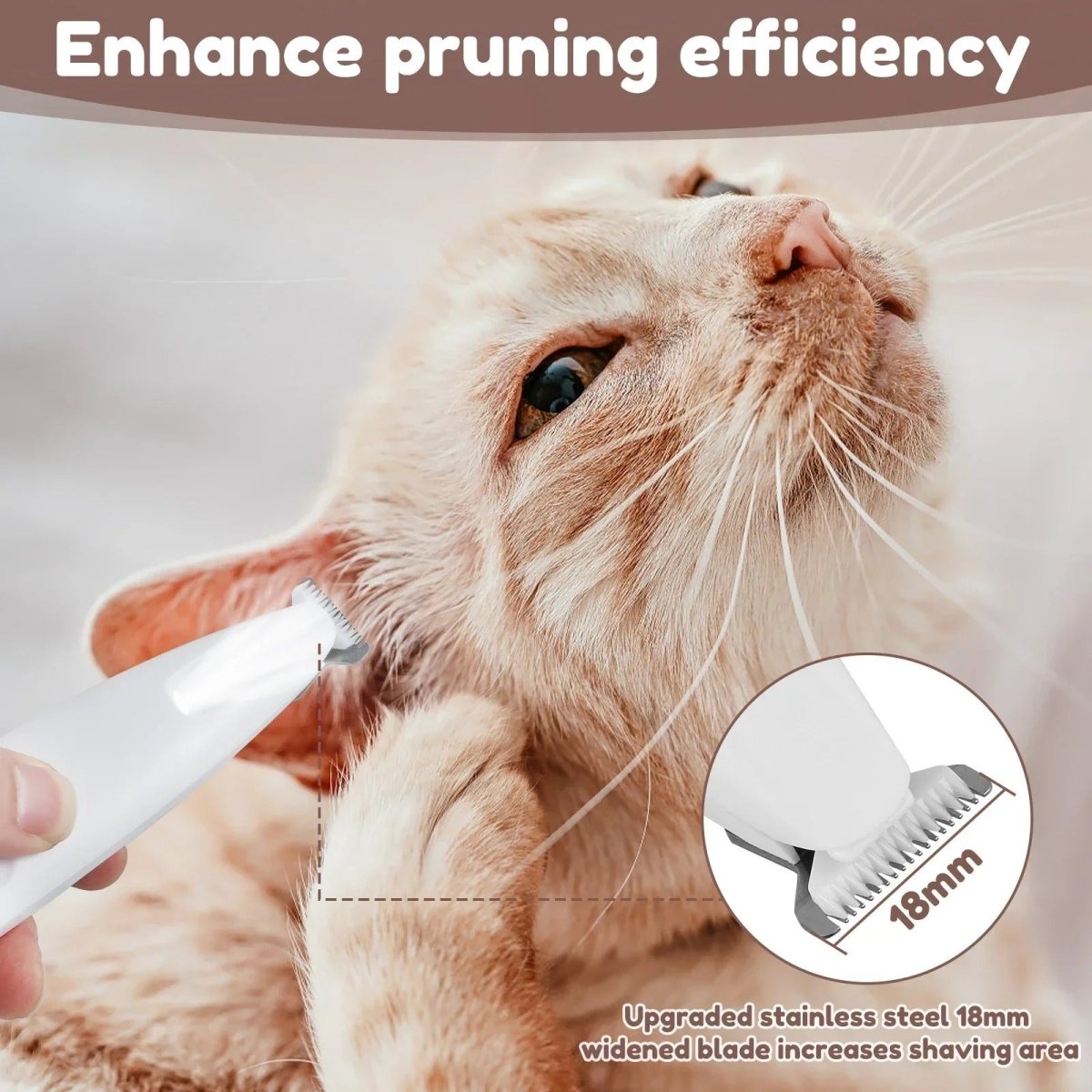 Skorter | FURFIX – Quiet LED Trimmer for Sensitive Paws and Precise Grooming
