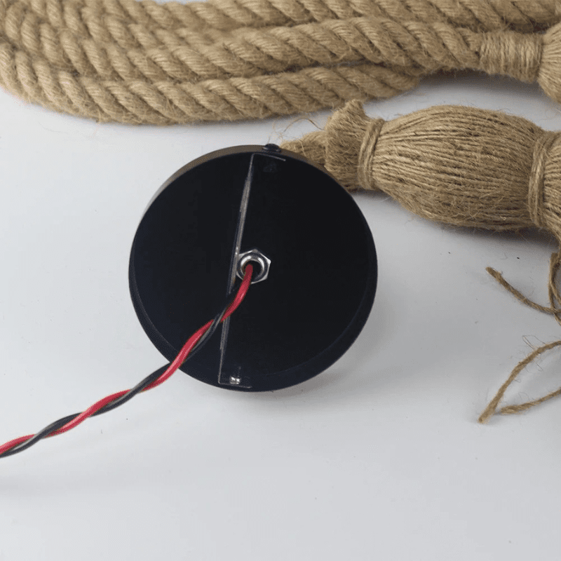 Skorter | Vintage Hemp Rope Pendant Light