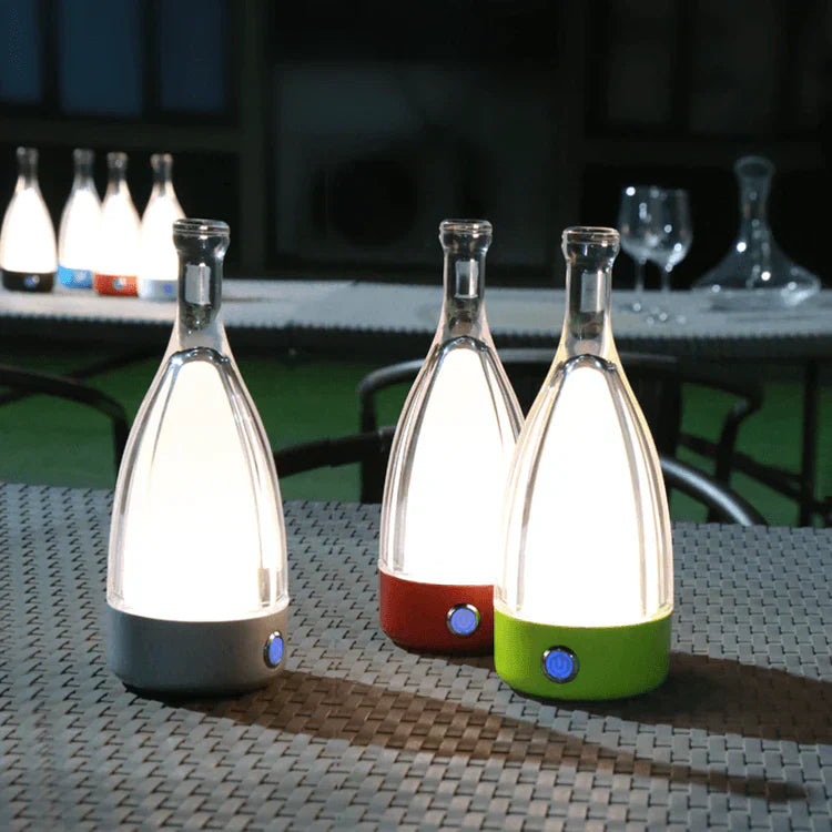 Skorter | CorkGlow - Wine Bottle Table Lamp