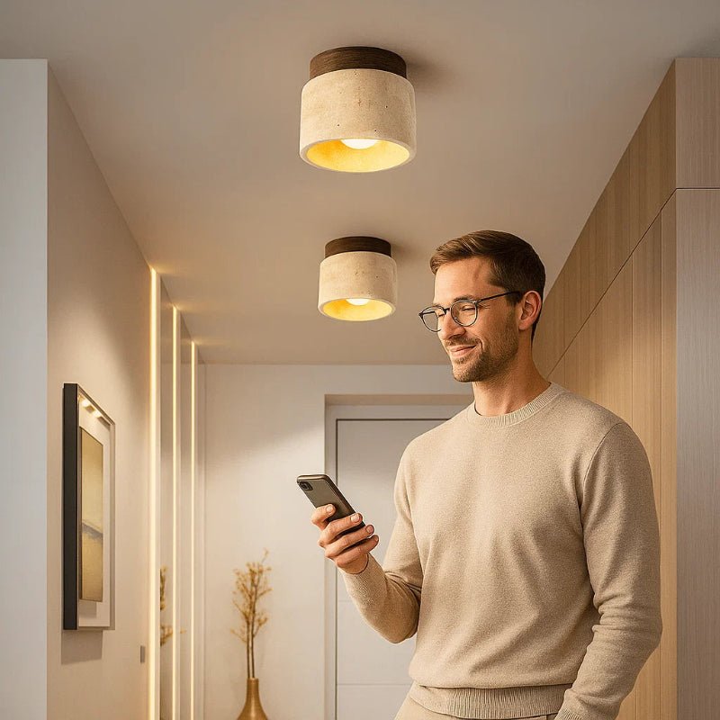 Skorter | WABILIGHT – Wooden LED Lamp for Serene Ambiance