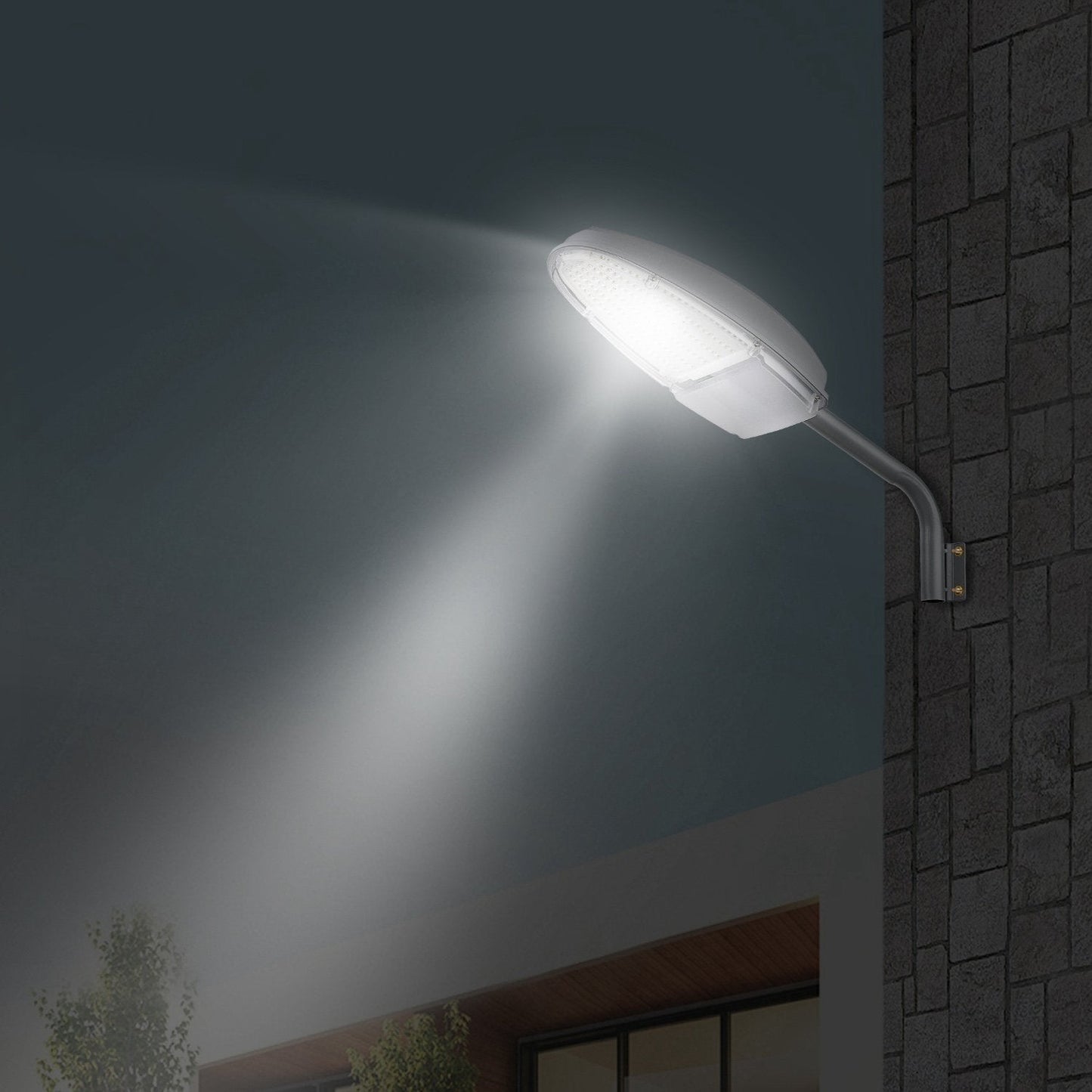 Skorter | Wall-mounted LED lamps 144LEDs Photo cell sensor street lighting IP65 waterproof