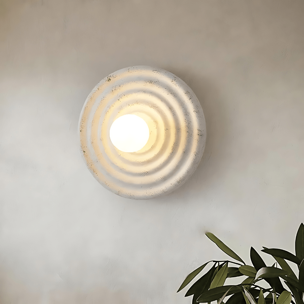 Skorter | Wabi-Sabi Japandi Wall Lamp with Soft Ambient Light