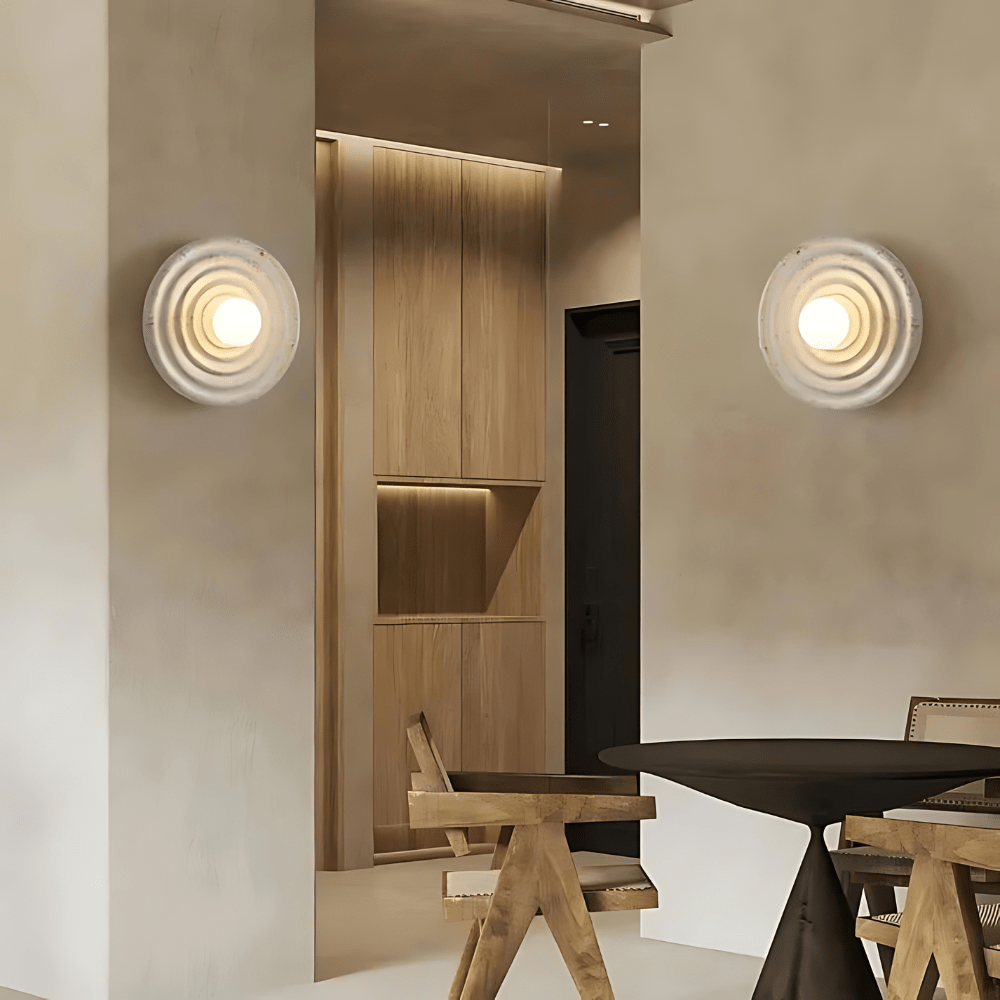 Skorter | Wabi-Sabi Japandi Wall Lamp with Soft Ambient Light
