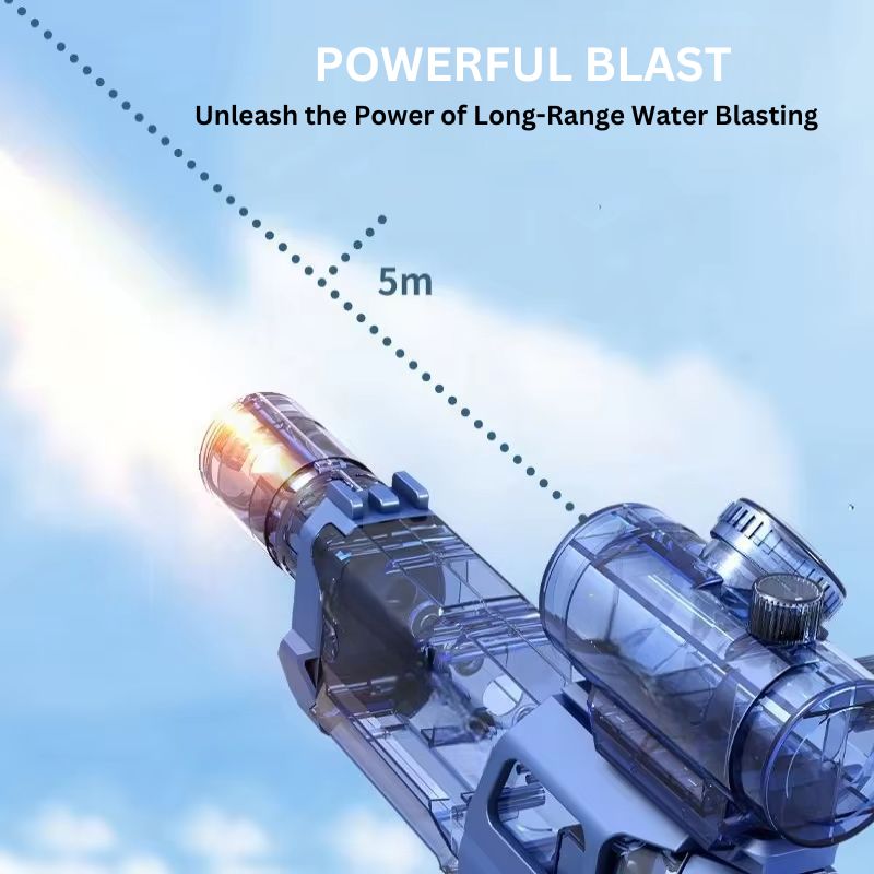 Skorter | PowerBlast Electric Water Gun with Immersive LED Lights