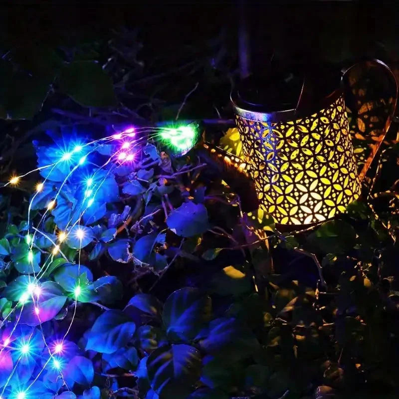 Skorter | Watering Can Solar Garden Light - Copper, Solar Powered