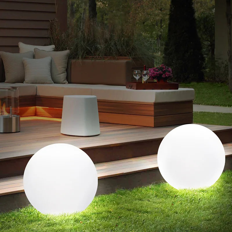 Skorter | Waterproof Solar-Garden Ball Lamps – RGB LED Lighting for Outdoors