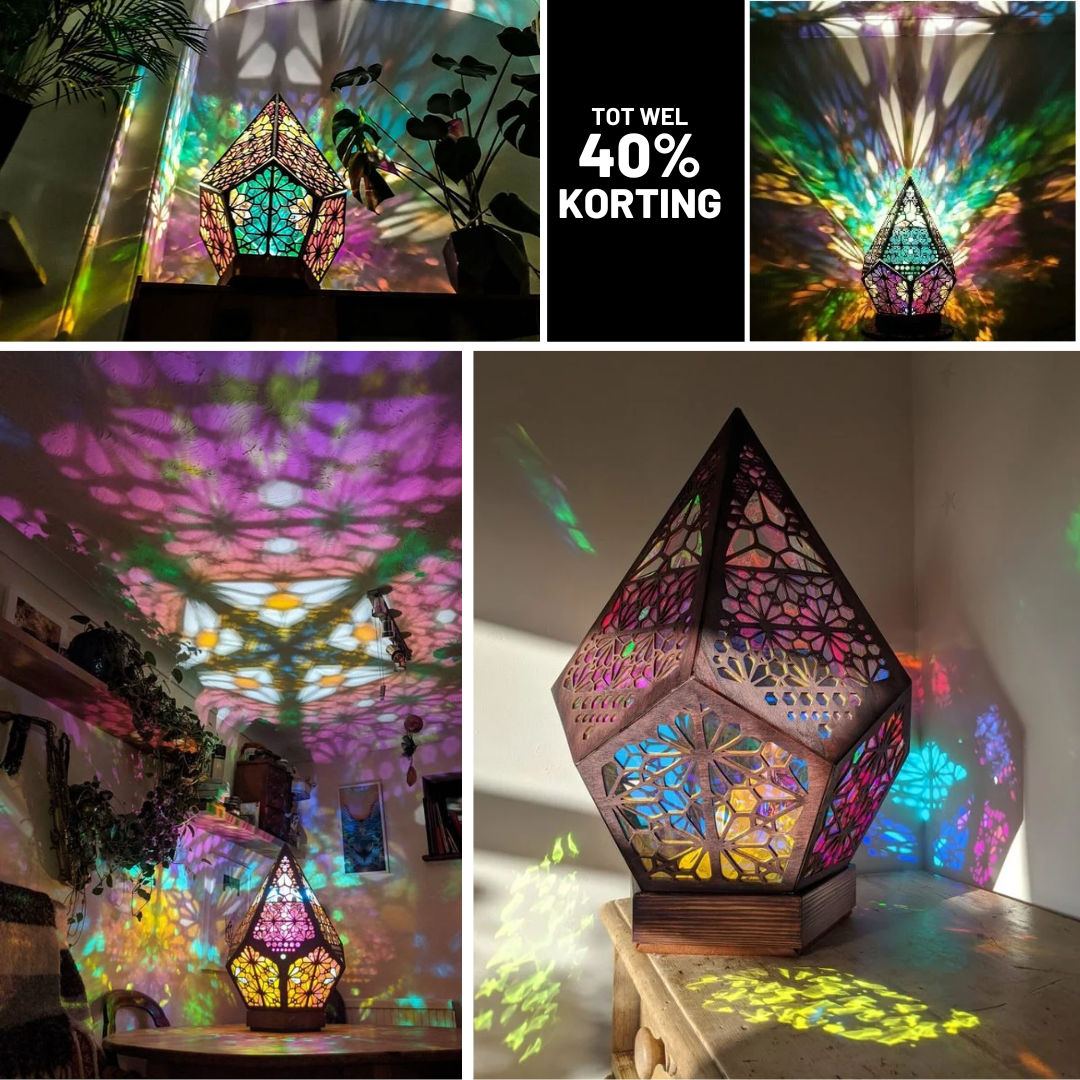 Skorter | Colorful Floor Lamp | Bohemian Light
