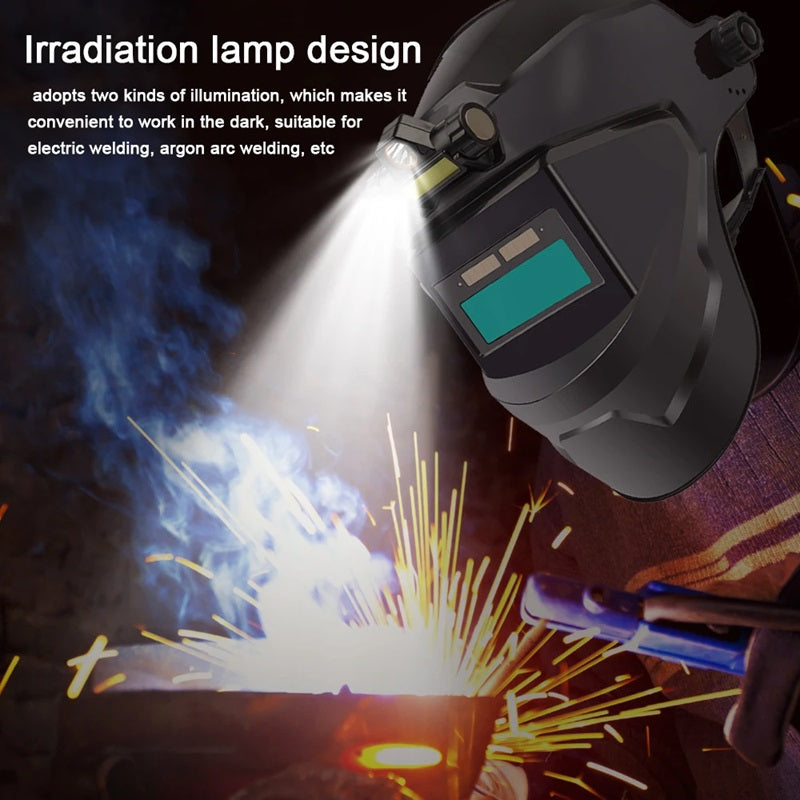 Skorter | Auto Darkening Welding Mask with Head Lamp
