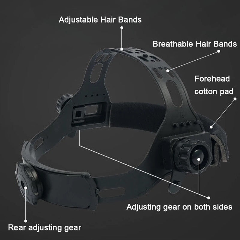 Skorter | Auto Darkening Welding Mask with Head Lamp