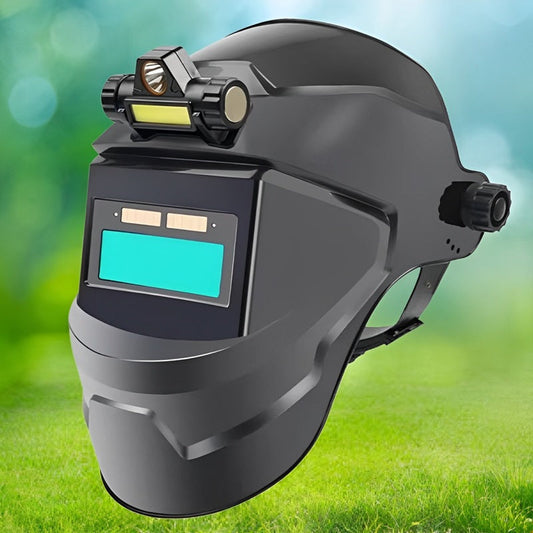 Skorter | Auto Darkening Welding Mask with Head Lamp