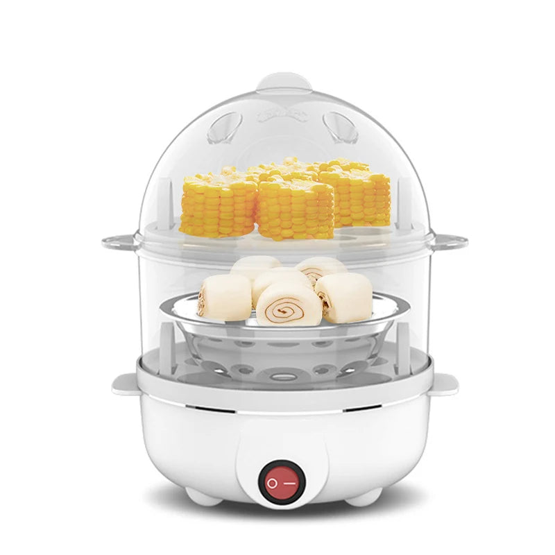 Skorter | Electric Egg Cooker & Steamer – Compact Multifunction Device For Perfect Eggs And Steamed Food