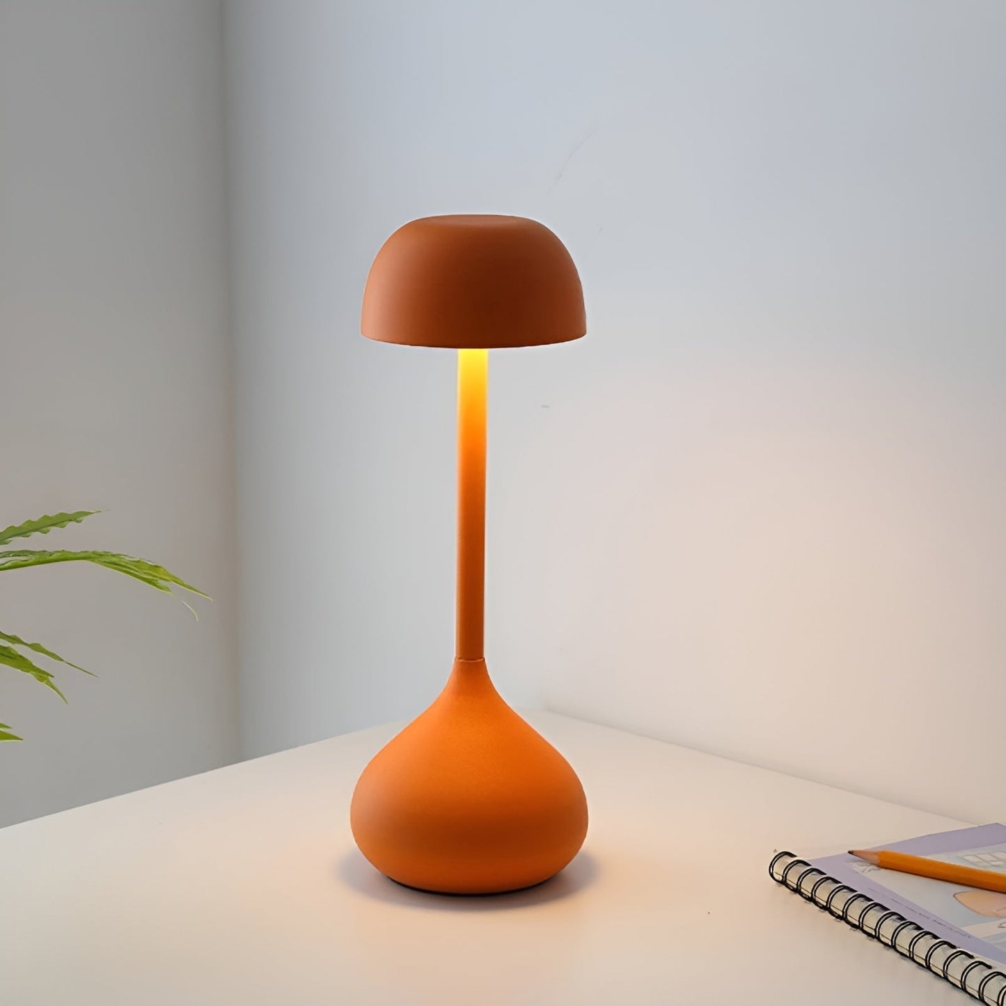 Skorter | Wireless Dimmable Mushroom Table Lamp - GlowMush
