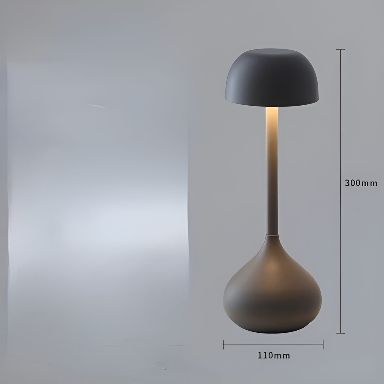 Skorter | Wireless Dimmable Mushroom Table Lamp - GlowMush