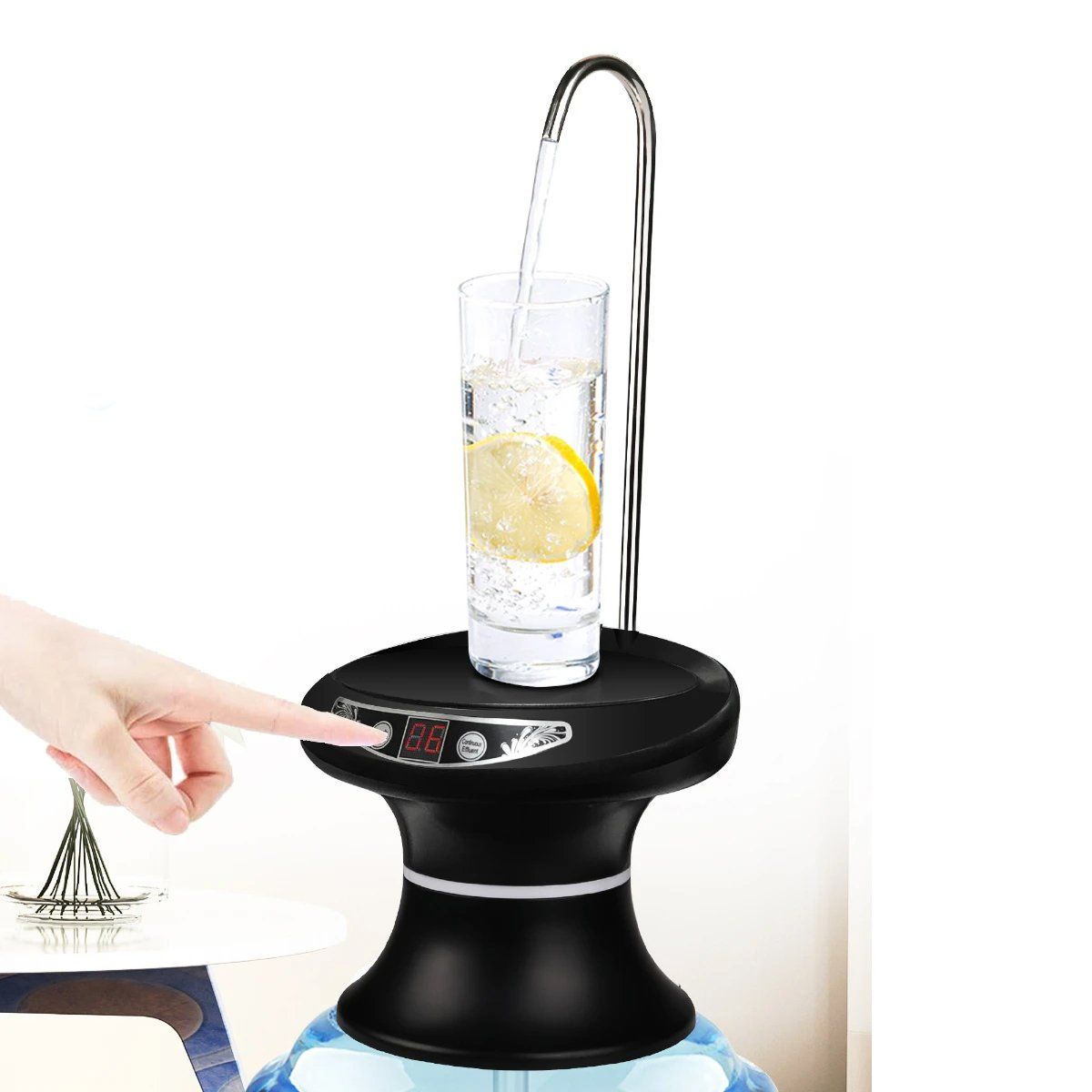 Skorter | Wireless Electric Drinking Water Bottle Pump Dispenser