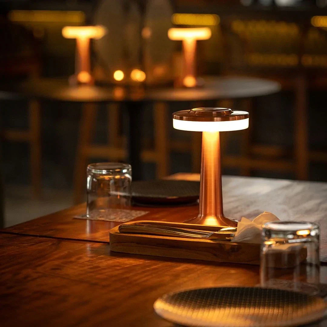 Skorter | Wireless Retro Table Lamp - LumiBar