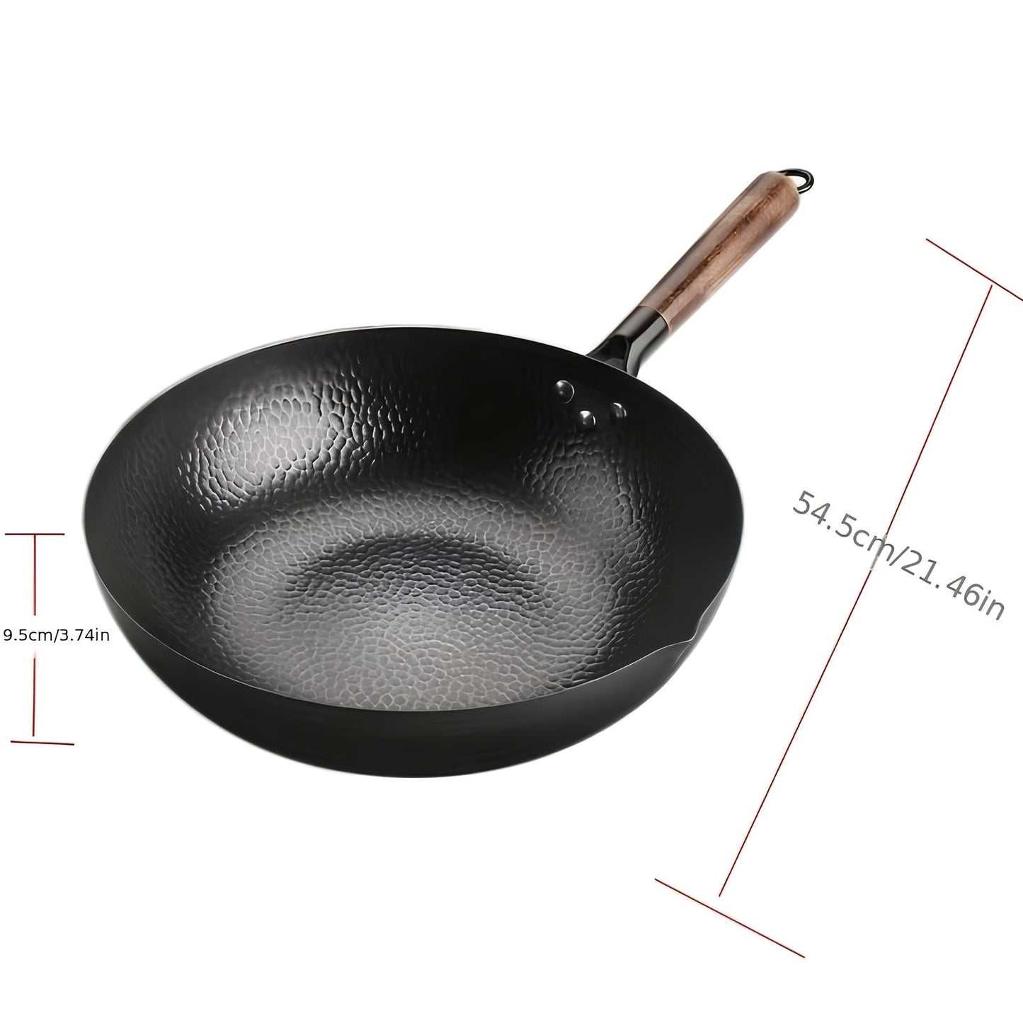 Skorter in matte black cast iron