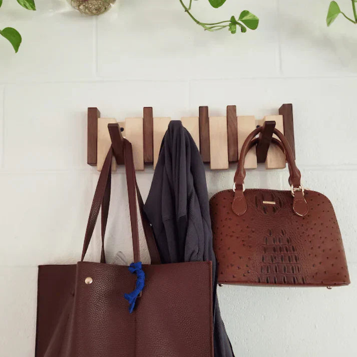 Skorter | Wooden Piano Coat Rack - HarmonyCoat