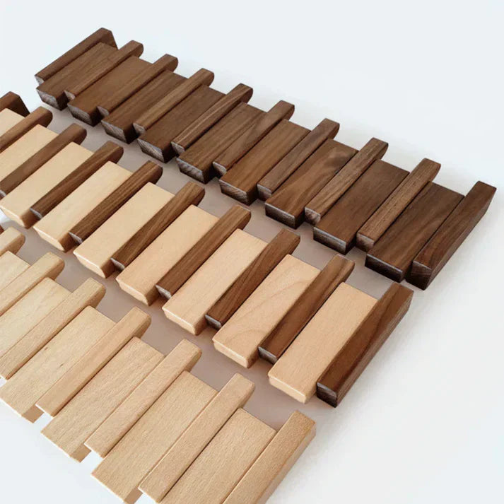 Skorter | Wooden Piano Coat Rack - HarmonyCoat