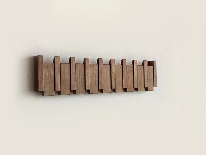 Skorter | Wooden Piano Coat Rack - HarmonyCoat