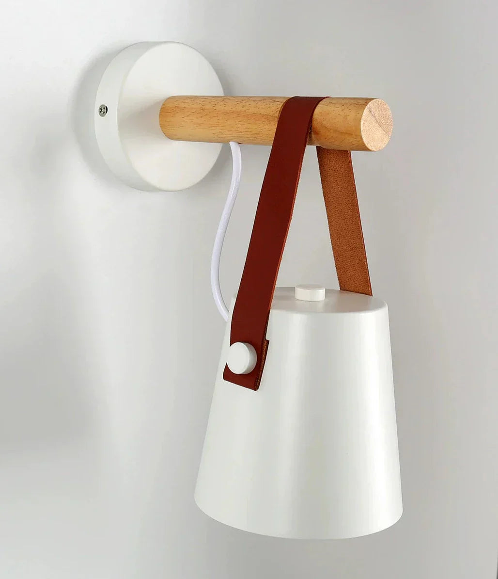 Skorter | Wood Nordic Hanging Wall Lamp
