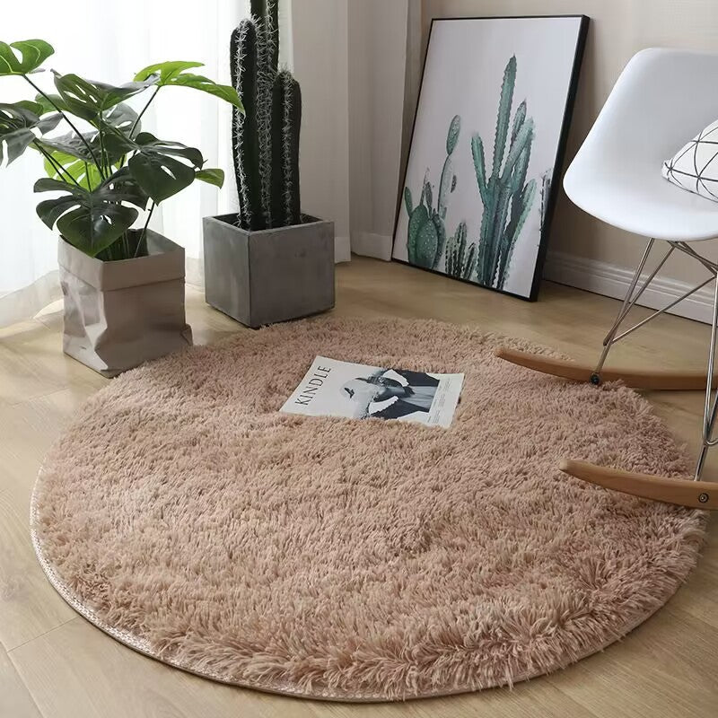 Skorter | Cozy soft round rug