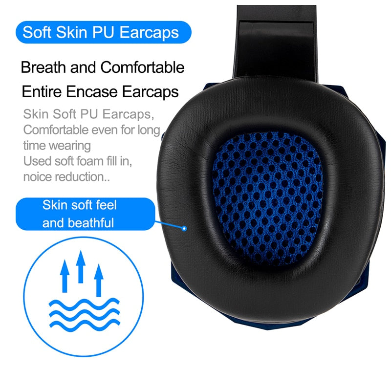 Skorter | Wired LED Light Gamer Headset
