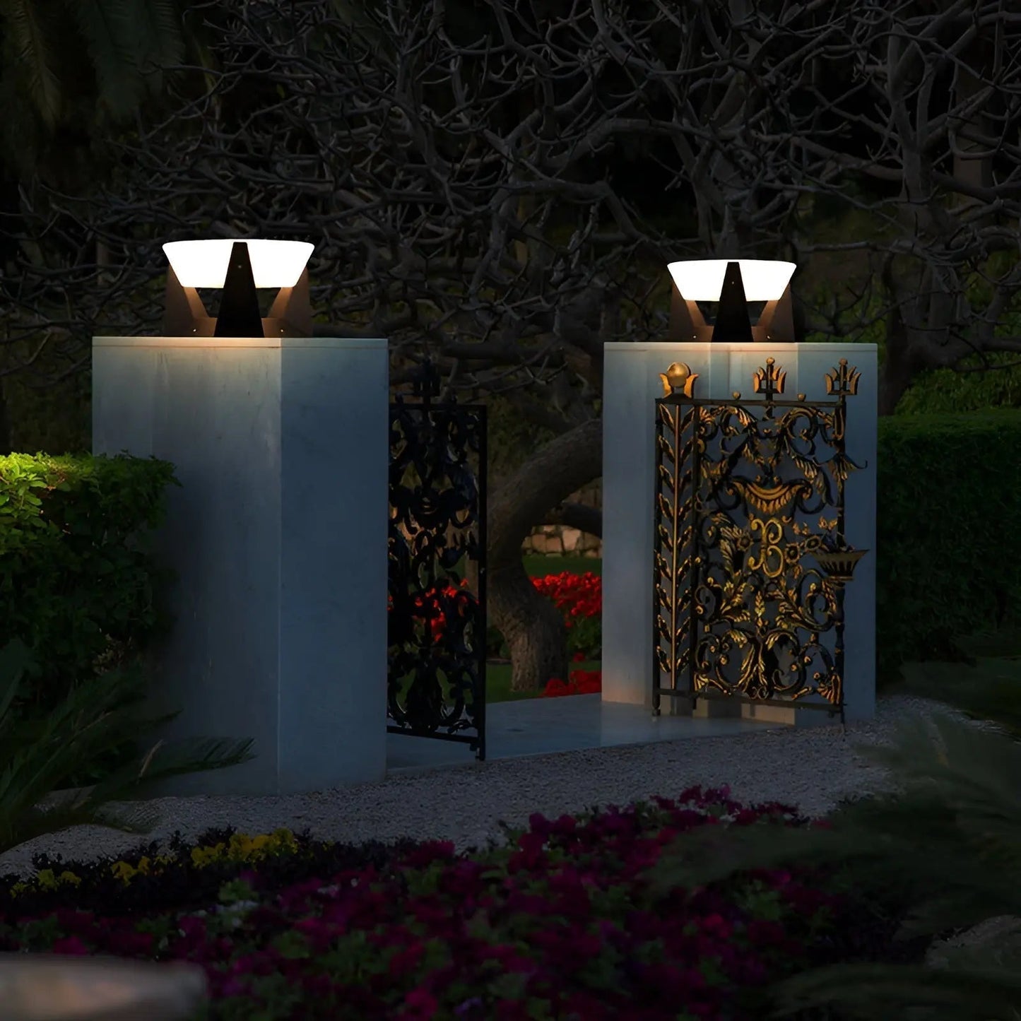 Skorter | ZenGlow Solar Garden Light in Japanese Style