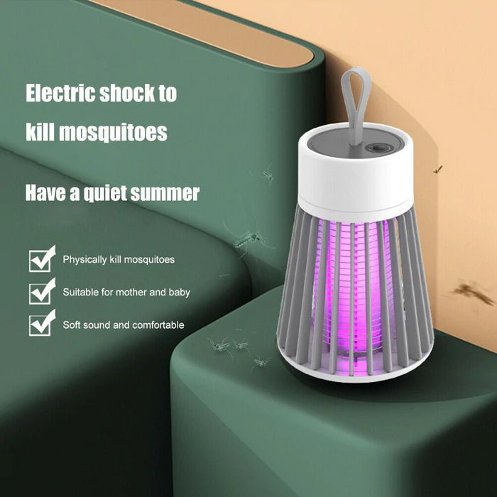 Skorter | LumiGuard Portable Mosquito Killer Lamp | Silent UV insect trap for indoor and outdoor protection