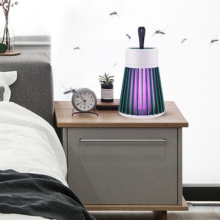 Skorter | LumiGuard Portable Mosquito Killer Lamp | Silent UV insect trap for indoor and outdoor protection