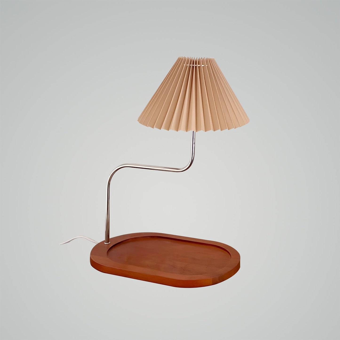 Bohemian - Classic Elegance Pleated Desk Lamp