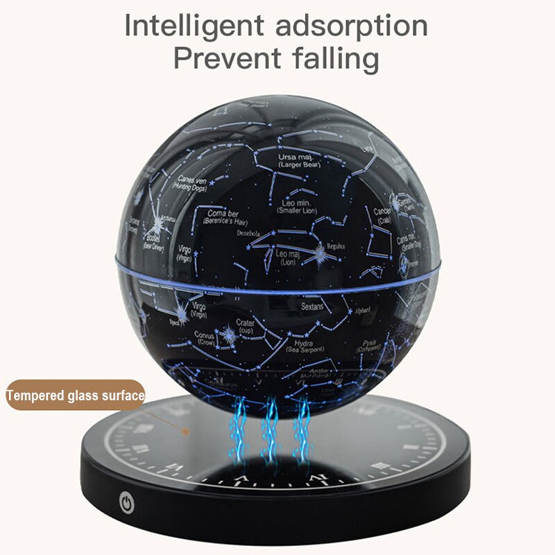 Rotating Levitating Constellation Lamp