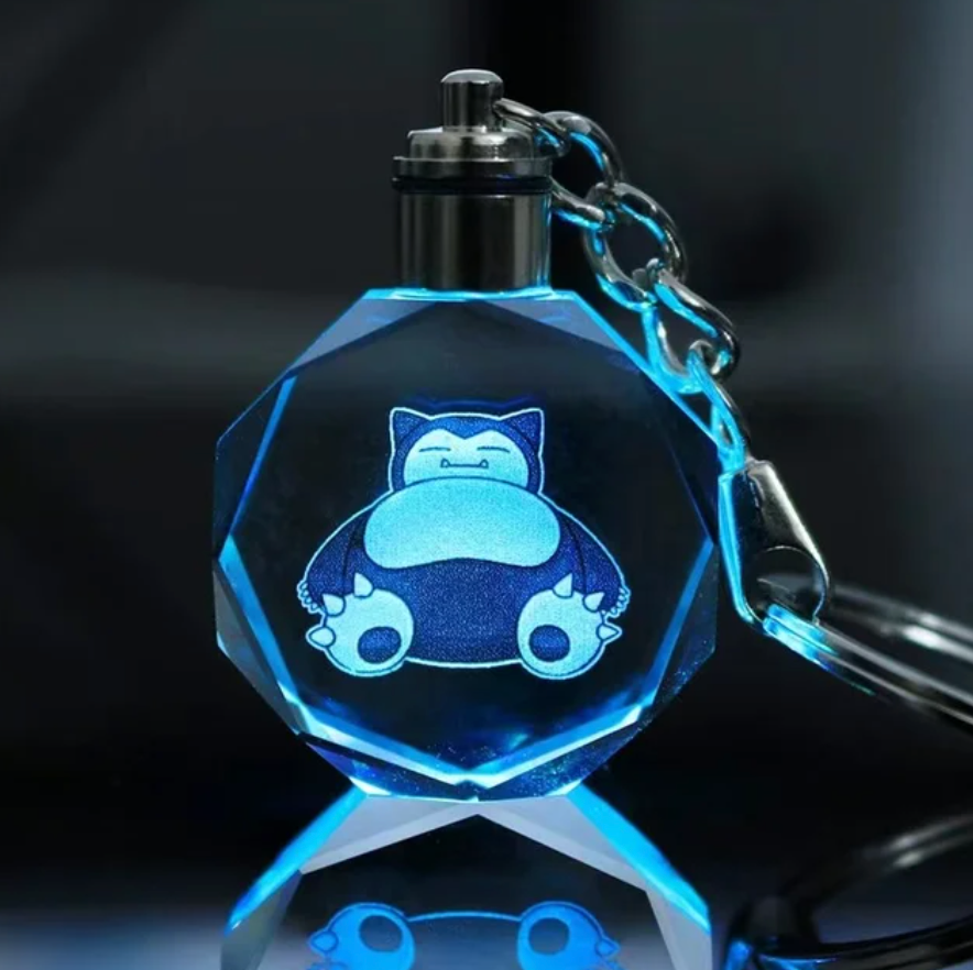 Personalized Crystal Keychain Featuring Characters
