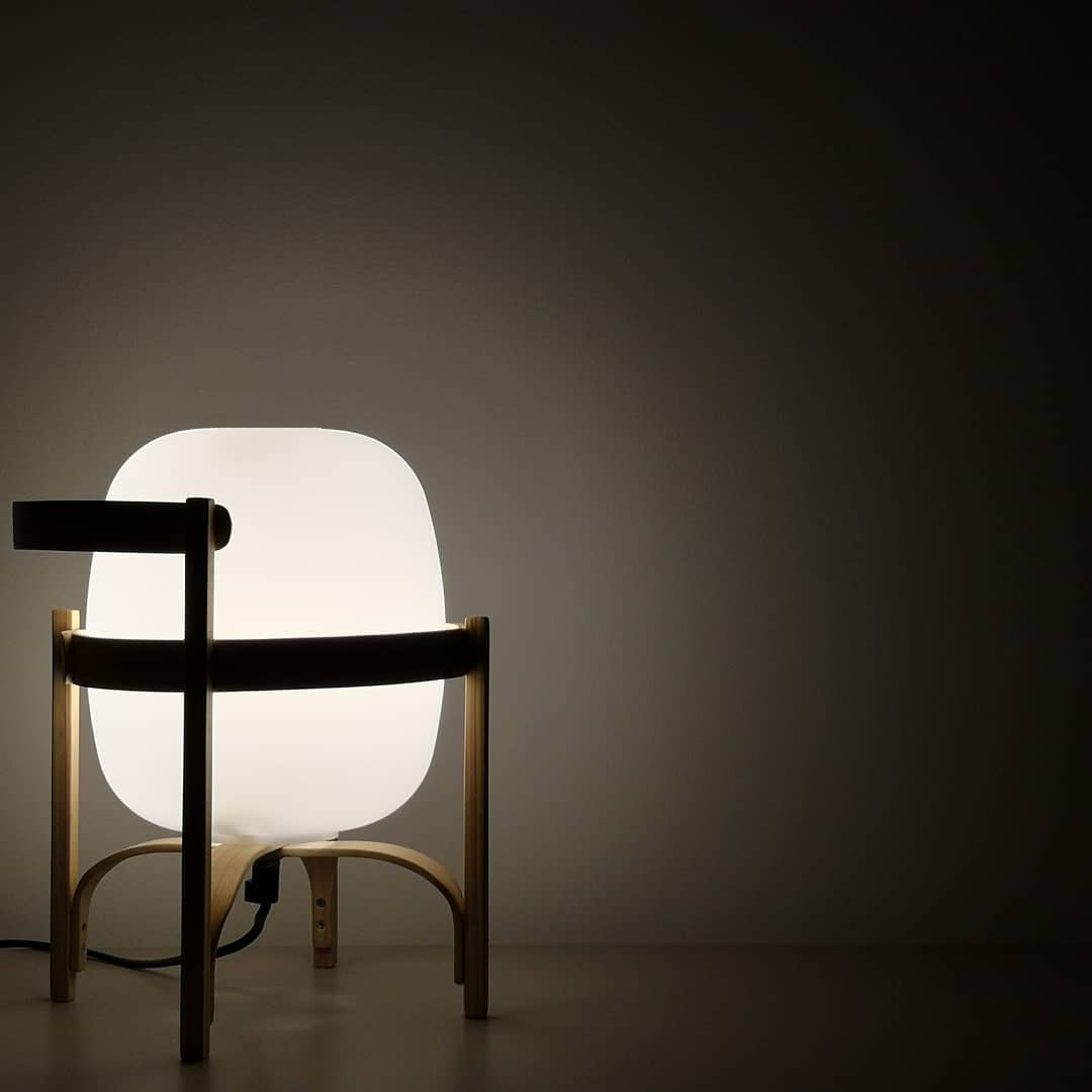 Portable Lantern Glass Table Lamp - SKØRTER