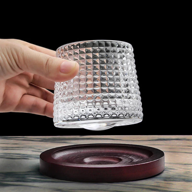 Grandeur Spinning Whiskey Tumblers