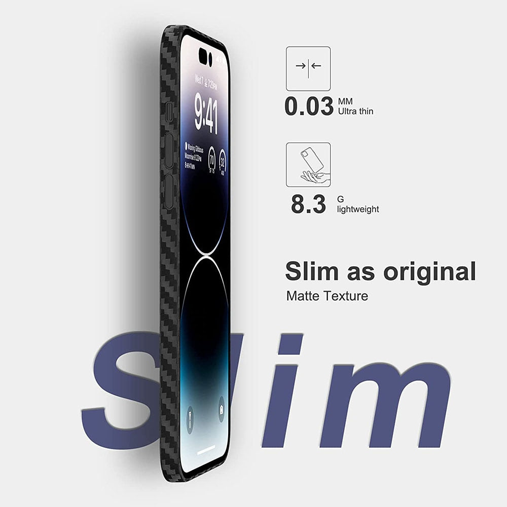 Skorter | 0.3mm Ultra Thin Texture Matte Hard Shell For iPhone