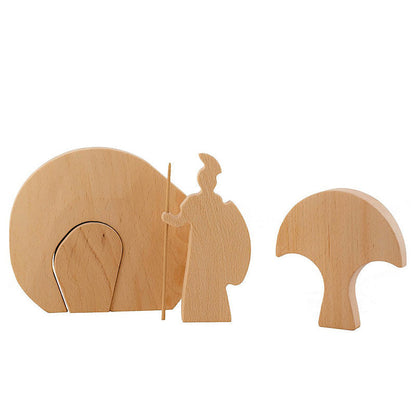 Skorter | Easter Scene Wooden Decoration