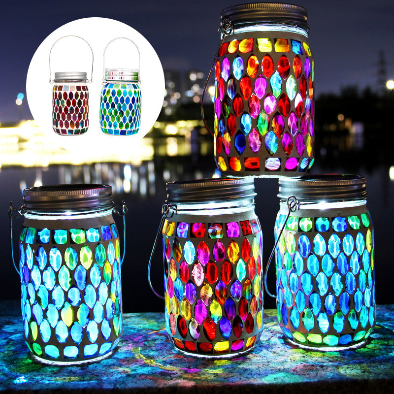 Skorter | Mosaic Waterproof Solar Night Lanterns