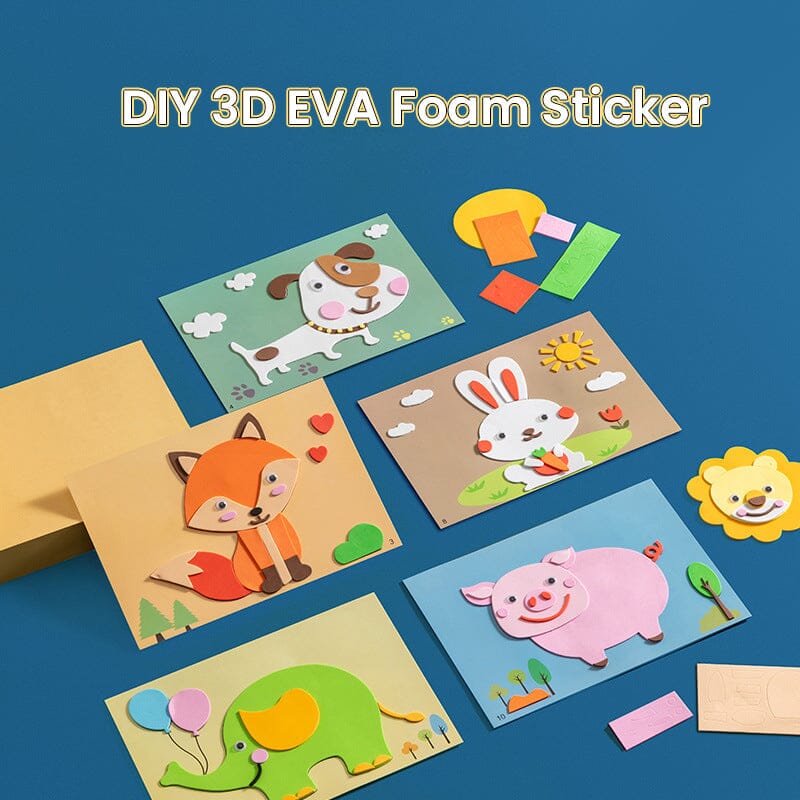 Skorter | DIY Kids Animal Handmade Stickers