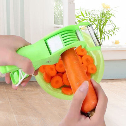 skorter | 2 In 1 Vegetable Cutter with Peeler