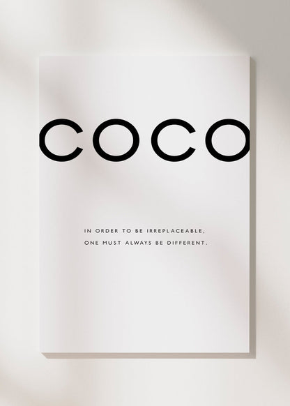 Skorter | Canvas Chanel Quotes