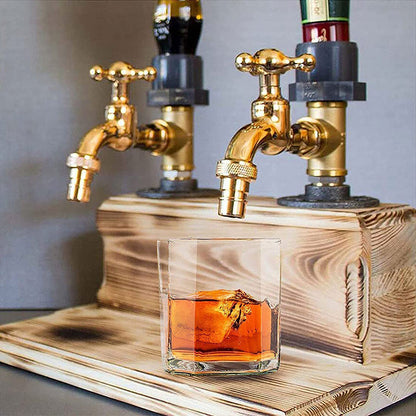 Skorter | Liquor Alcohol Whiskey Wood Dispenser