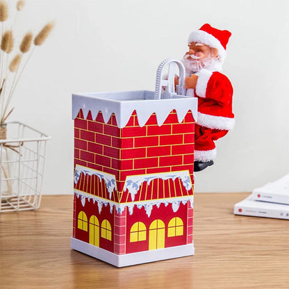 skorter | Electric Santa Claus Climbing Ladder With Music