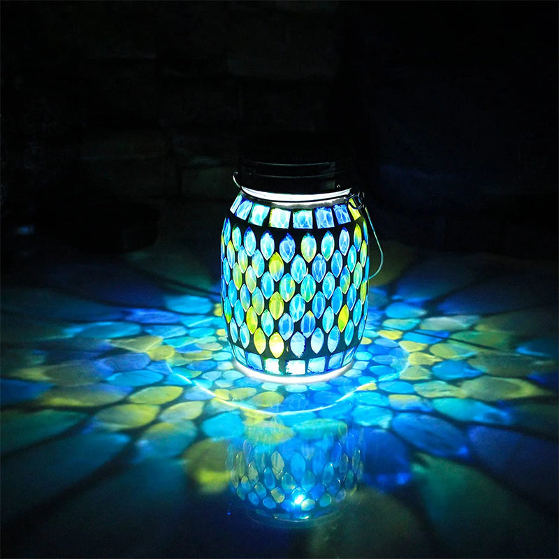 Skorter | Mosaic Waterproof Solar Night Lanterns