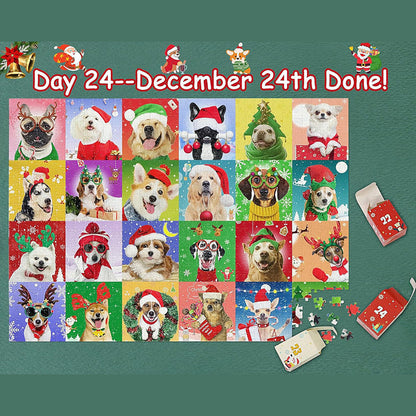 skorter | Christmas Puzzle Advent Calendar Blind Box 24 Pieces