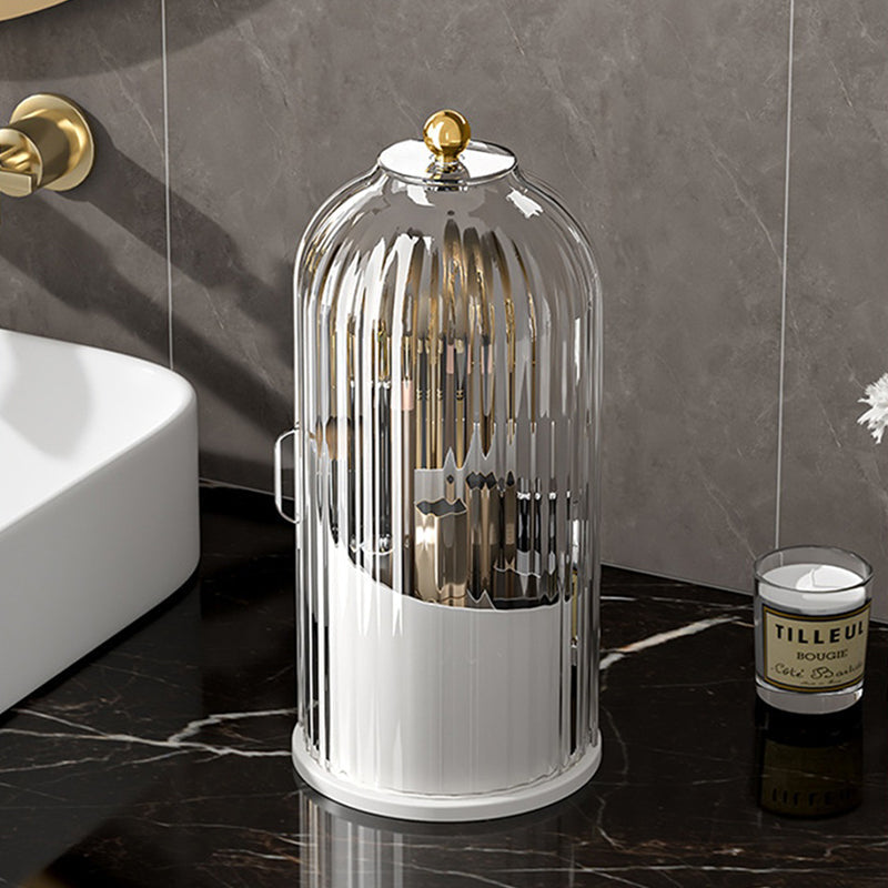 skorter | 360 Rotating Make-Up Brush Organizer Box