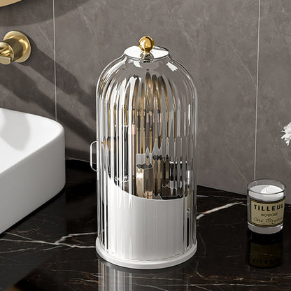 skorter | 360 Rotating Make-Up Brush Organizer Box