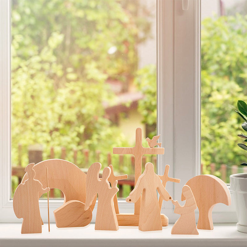 Skorter | Easter Scene Wood Decoration