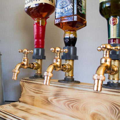 Skorter | Liquor Alcohol Whiskey Wood Dispenser
