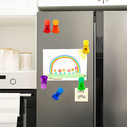 skorter | Colorful Magnetic Food Sealing Clips (6 Pieces)